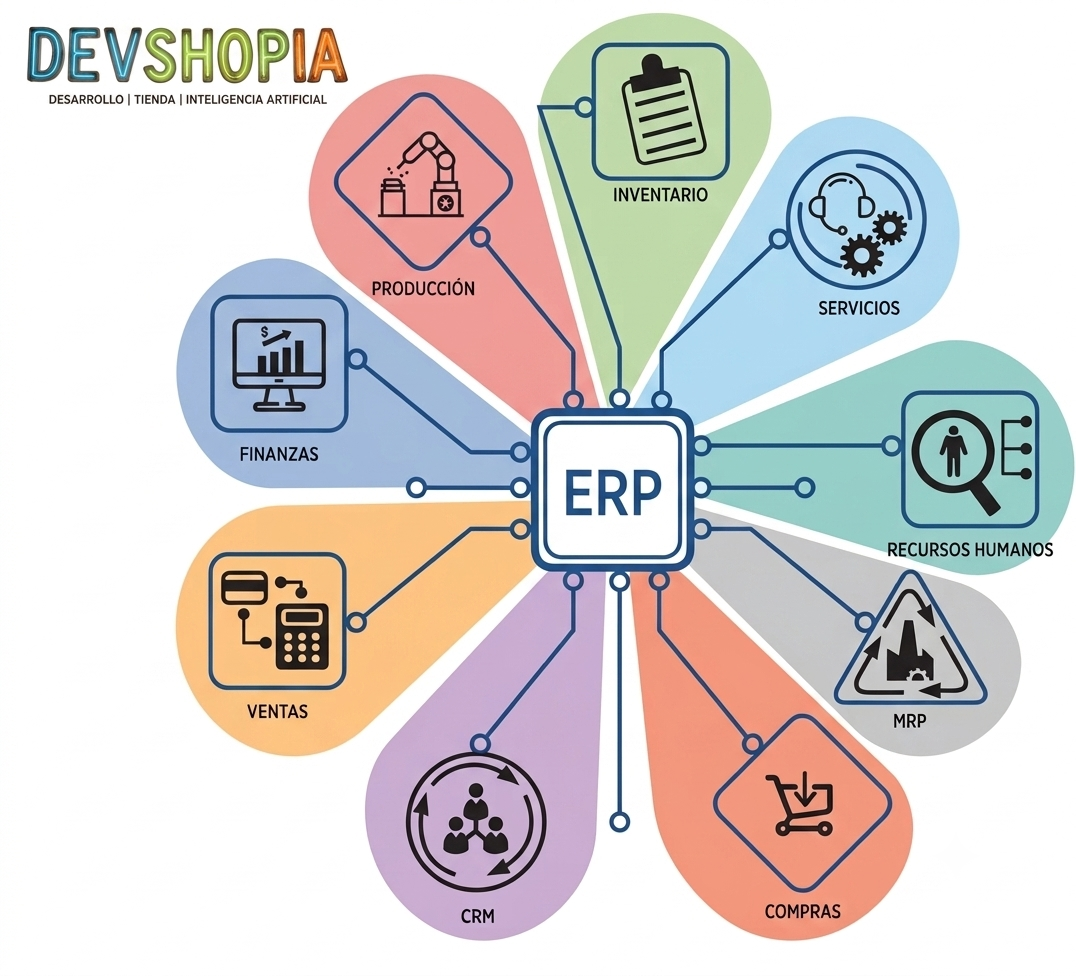 Pagos, logística y ERP para ecommerce
